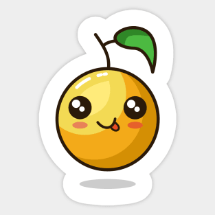 eat emoji design Sticker